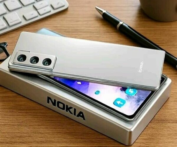 Téléphone portable Nokia argent