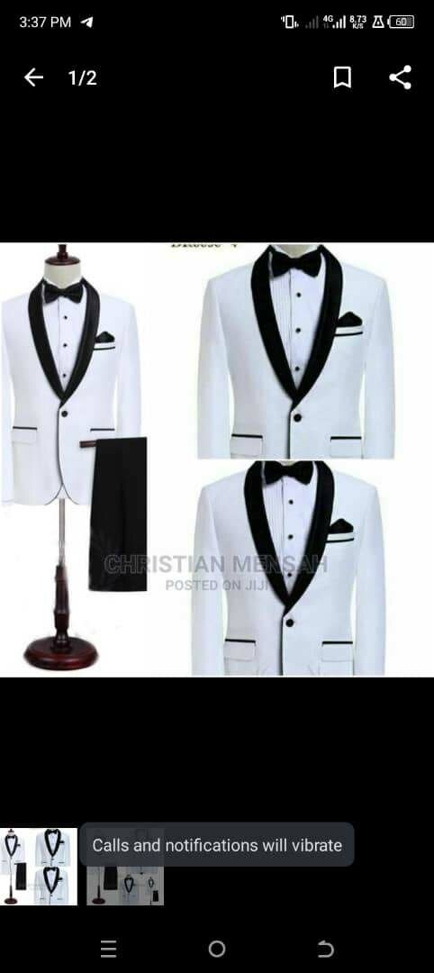 Tuxedo suit