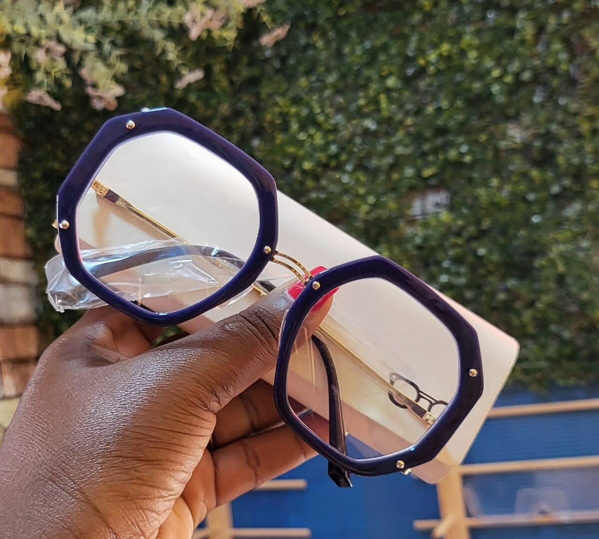 Lunettes Hexagonales Trendy