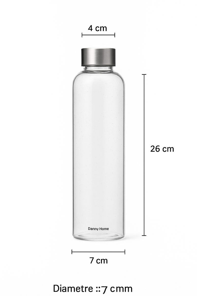 Glass Drinks Bottle 750ml