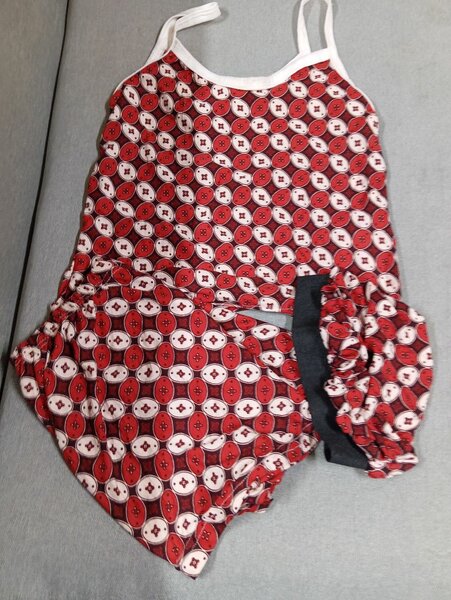 Pyjama court fille motifs mignons