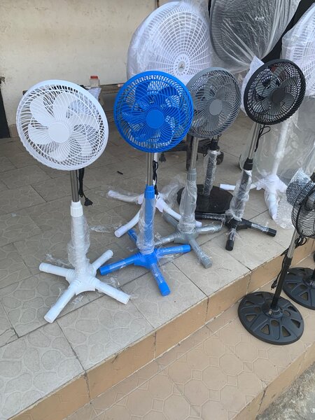 Ventilateur Kirikou couleur pieds x