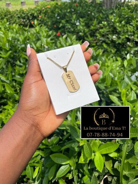 Collier Personnalisé Élégant