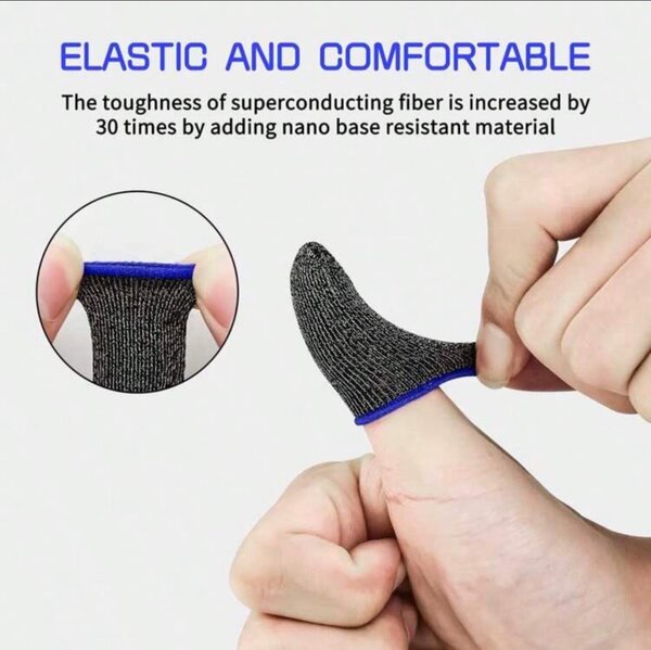 Gant de doigt de gamer mobile