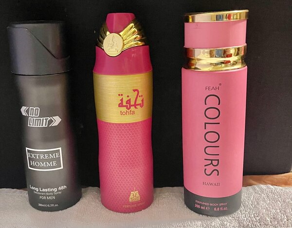 Lot de Sprays Corporaux Parfumés