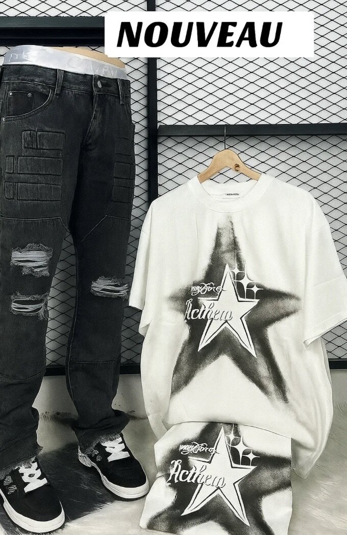 T-shirt étoile homme