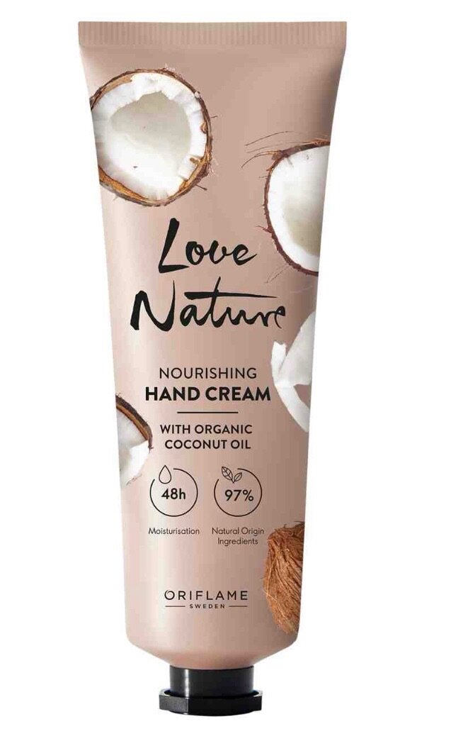 NOURISHING HAND CREAM  WITH ORGANIC COCONUT OIL