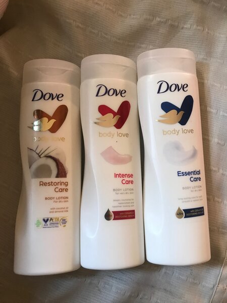 Dove lotion