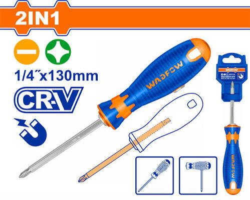 Tournevis 2-en-1 Magnétique