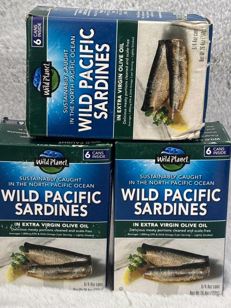 Wild Pacific Sardines