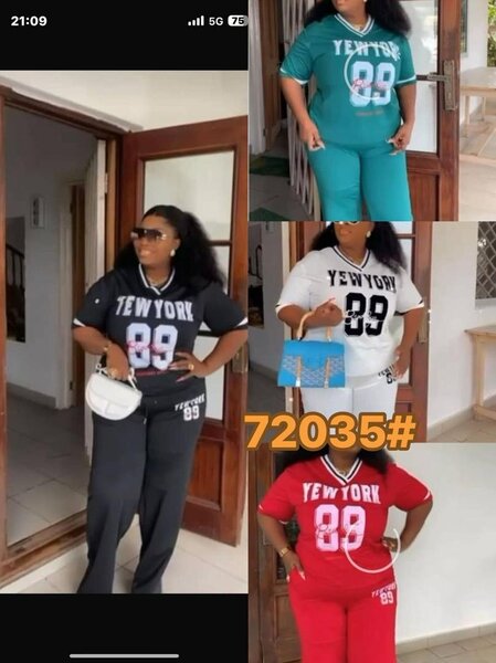 Tenue décontractée à numéro