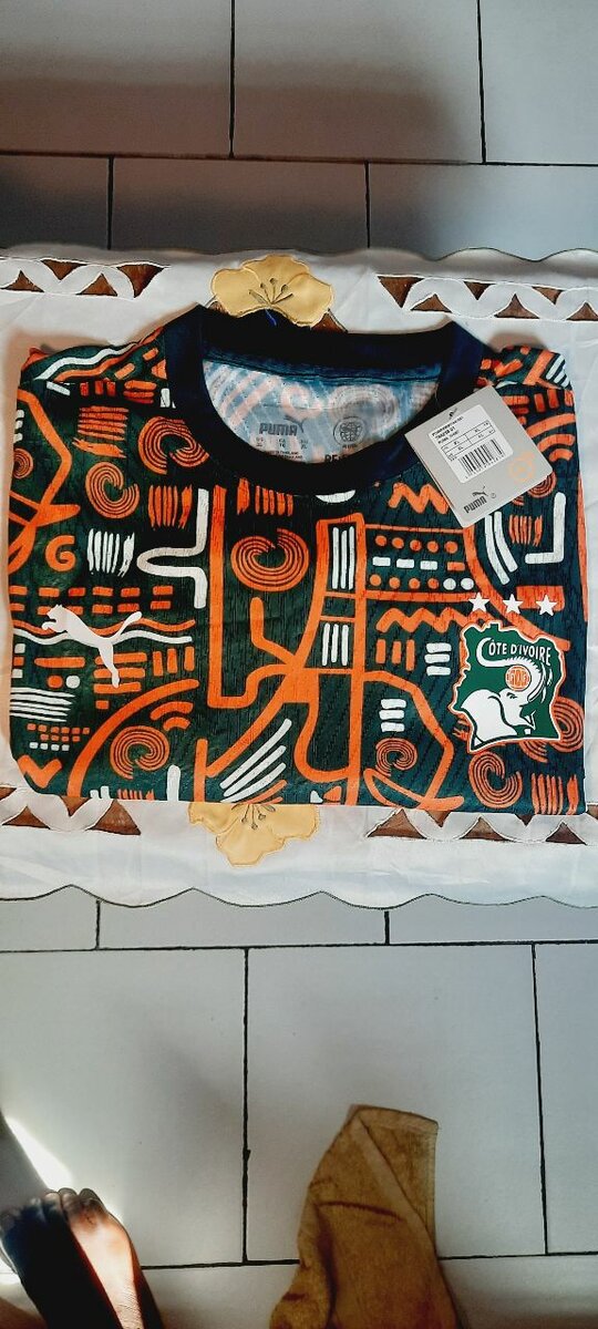 Maillots de Côte d'Ivoire CE