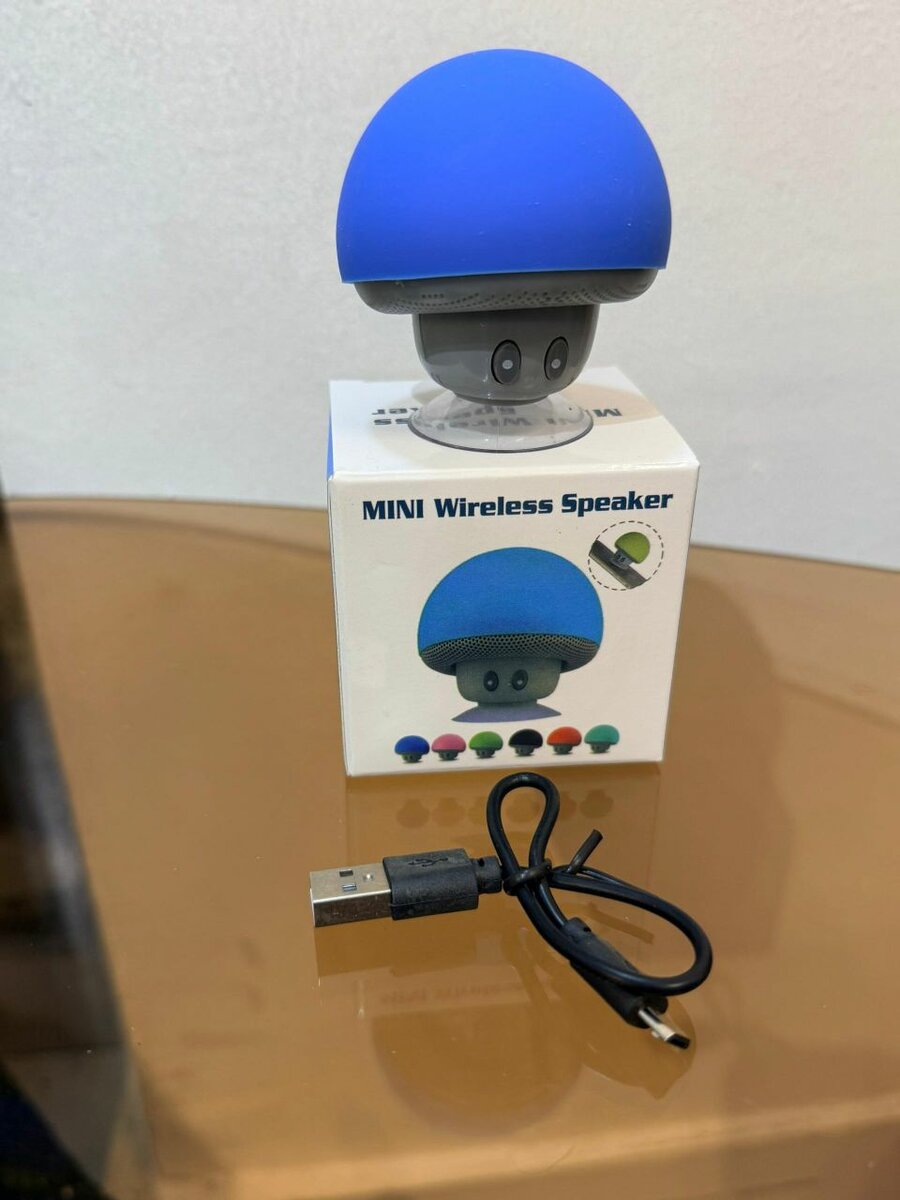 Mini Enceinte Bluetooth Champignon