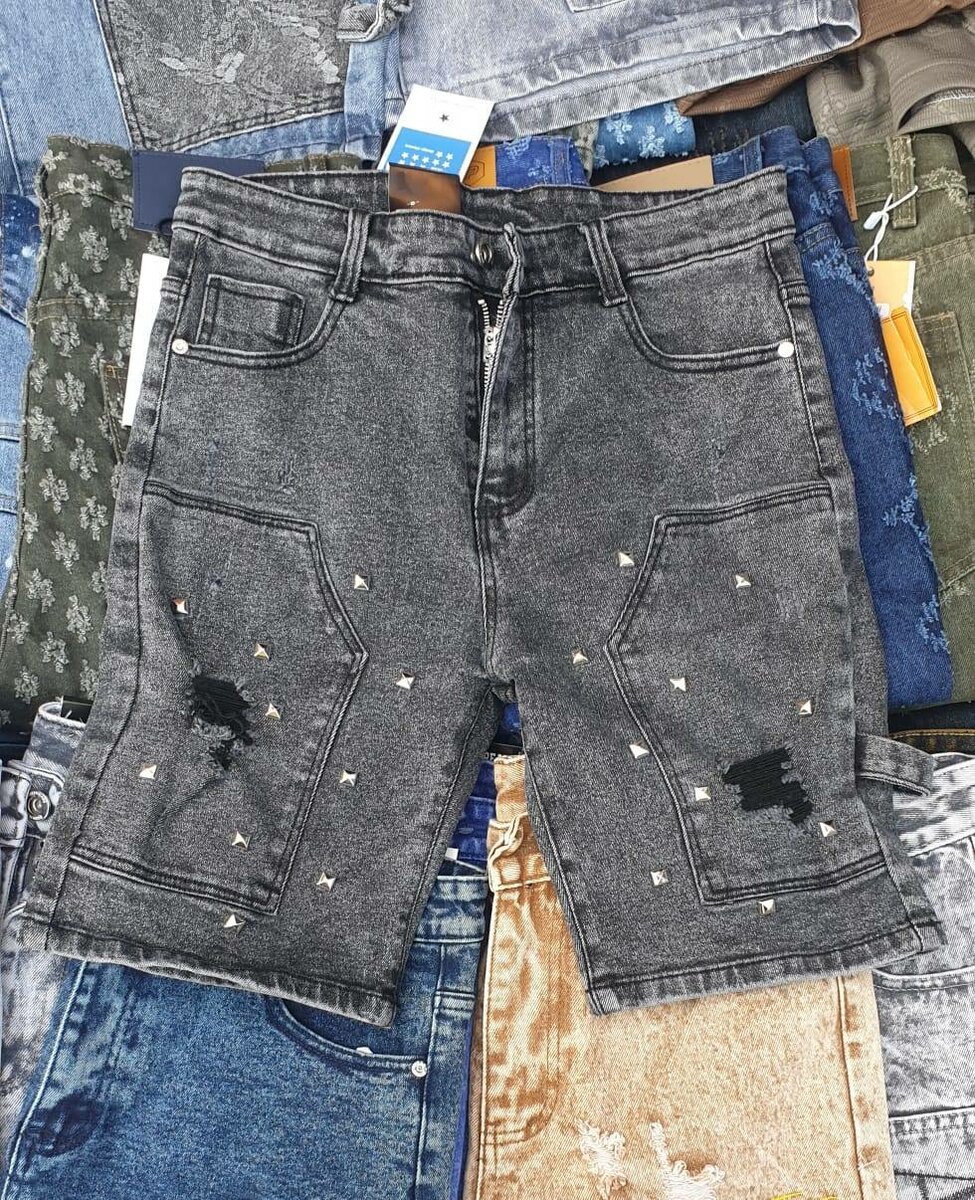 Shorts en denim décontractés