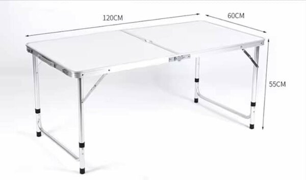 Table pliante portable extérieure