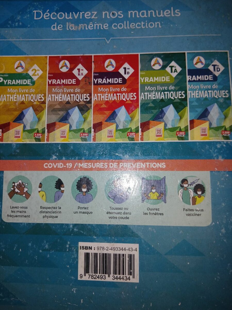 Livre Maths 2e Cycle