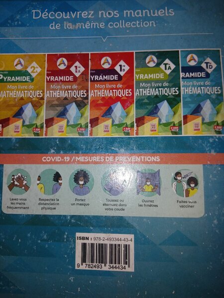 Livre Maths 2e Cycle