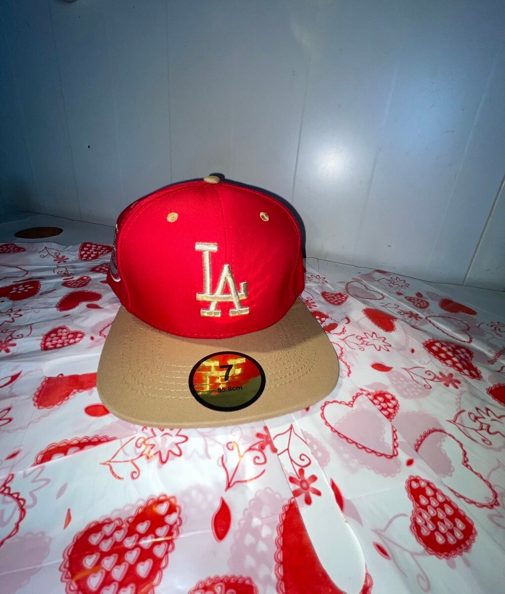 Casquette Snapback Rouge LA