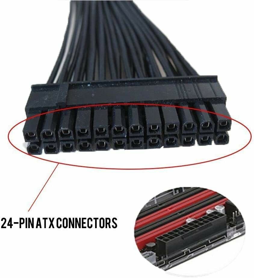 Cable extension ATX 24 broches