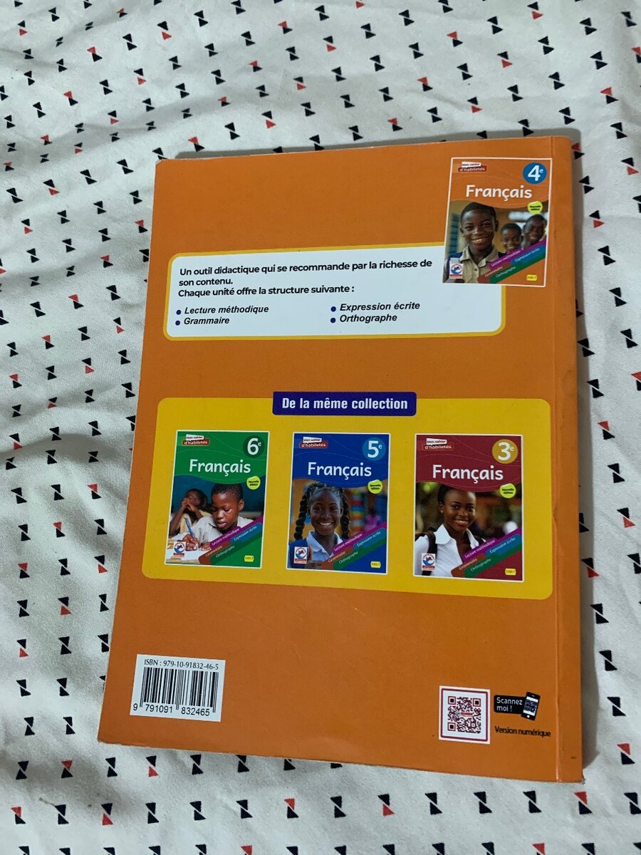 Cahier d'habilités Français 4e