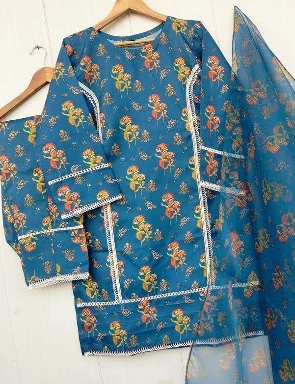 Lawn 3 peace Suit