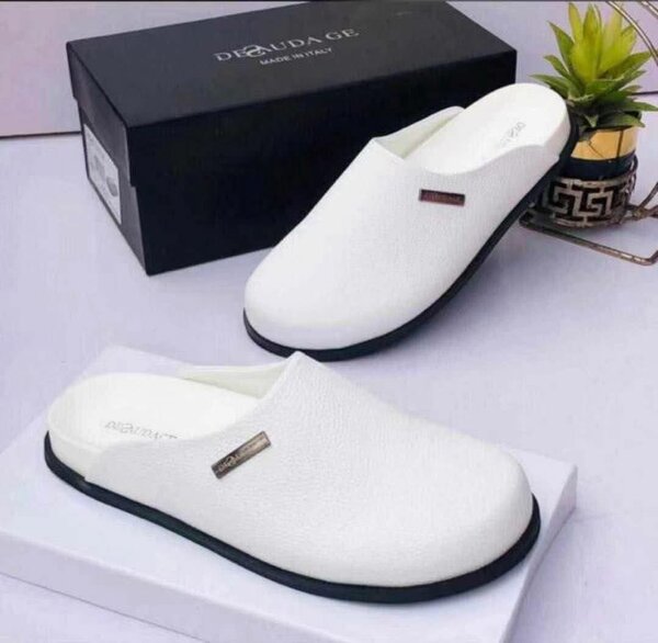 Mules en cuir homme élégantes