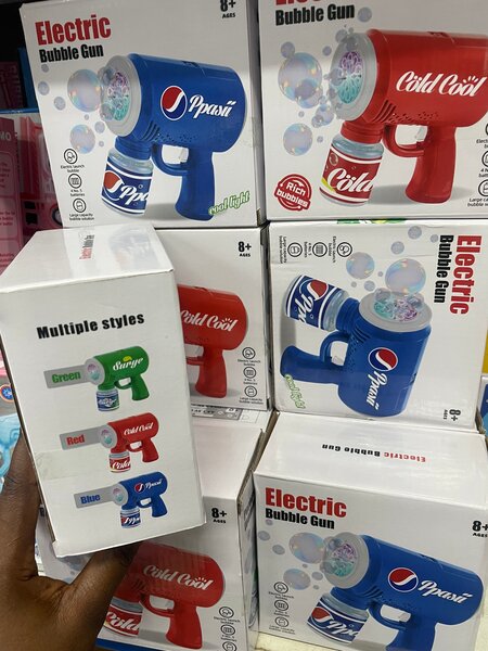 Pistolet à Bulles Électrique