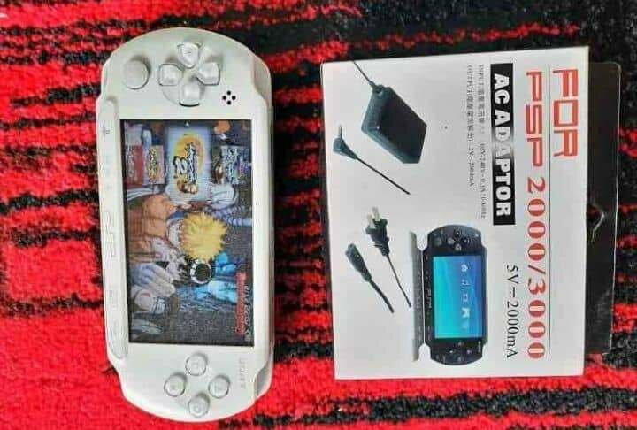 PSP Console Portable Blanc