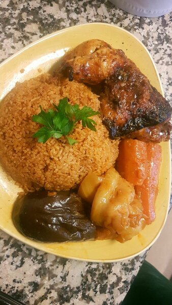 Plat de Riz Jollof