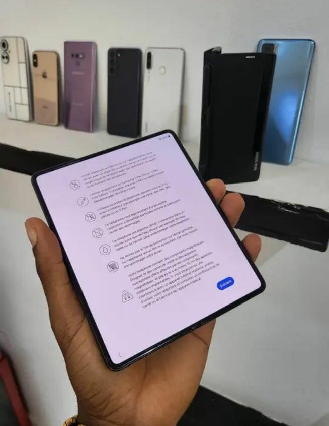 Smartphone pliable moderne