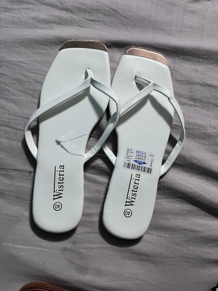 Sandales élégantes en tissu