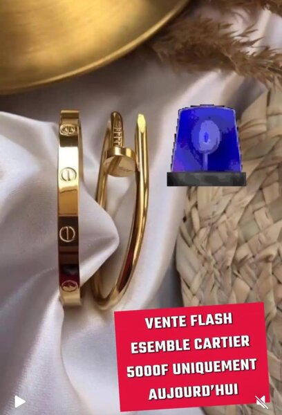 Bracelets tendance dorés