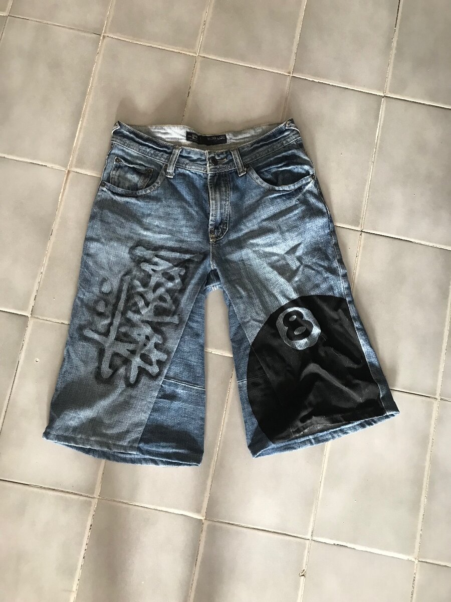 Shorts en jean personnalisé