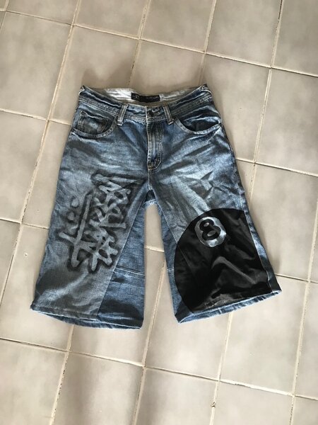 Shorts en jean personnalisé
