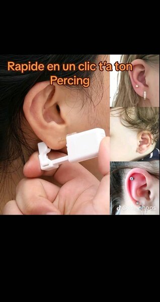 Pistolet perce-oreille rapide