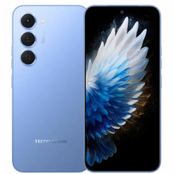 Tecno Spark Smartphone Bleu