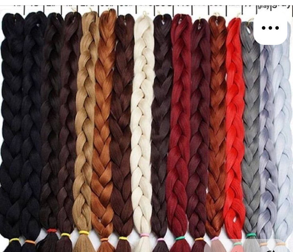 Extensions tressées synthétiques