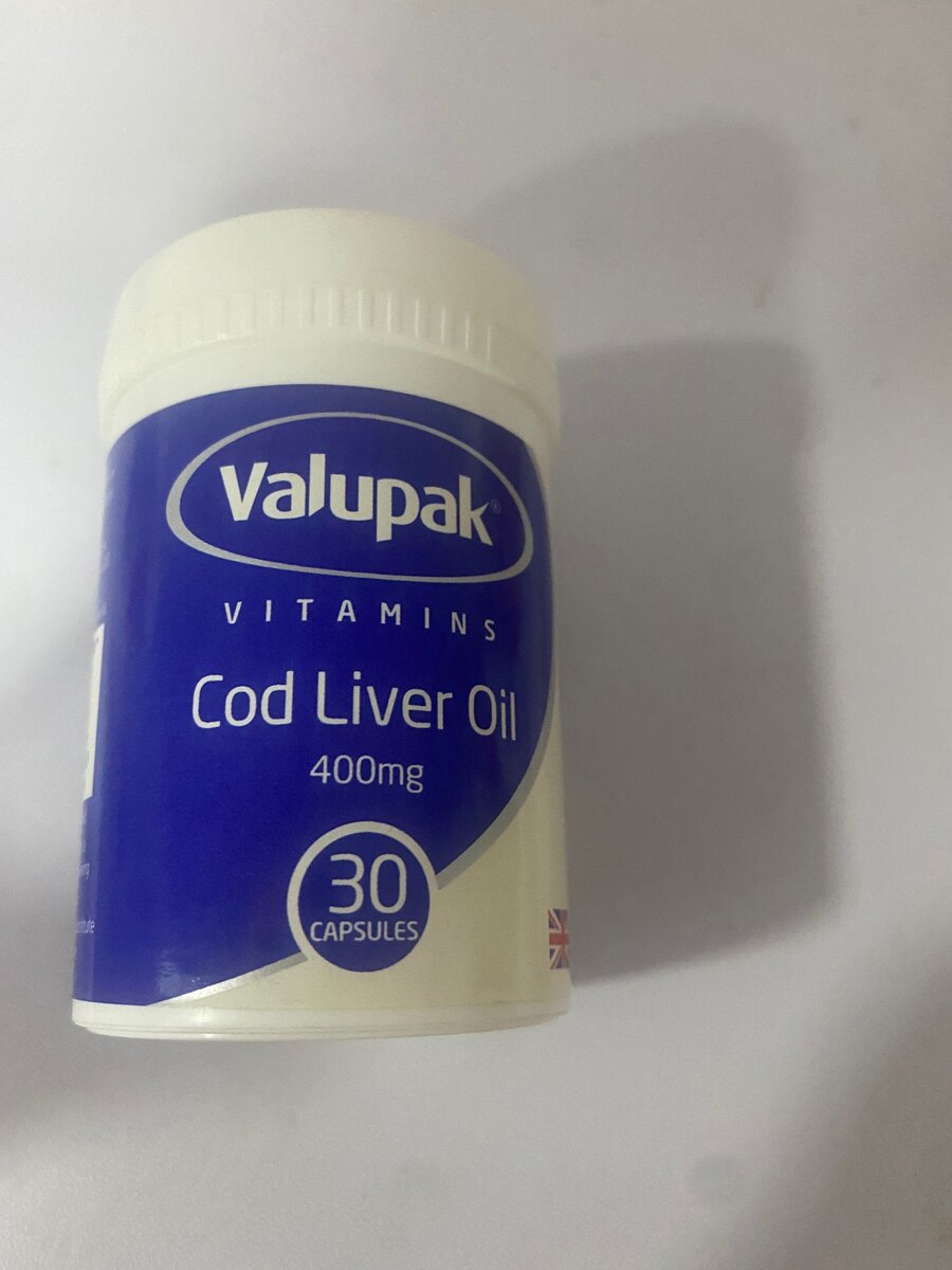 Valupak Cod Liver Oil Capsule 400mg