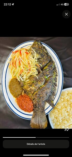 Poisson Grillé Savoureux