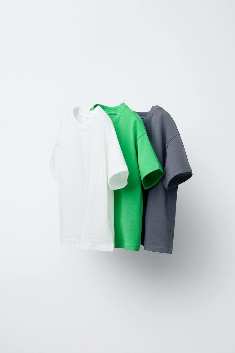 T-shirts Zara en coton