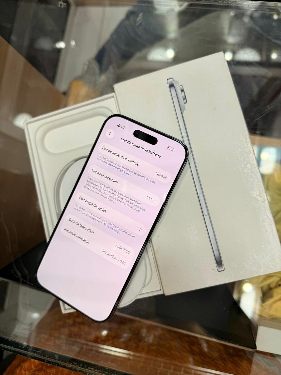 Smartphone Apple moderne