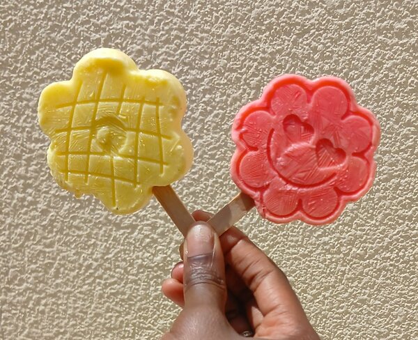 Sucettes glacées artistiques