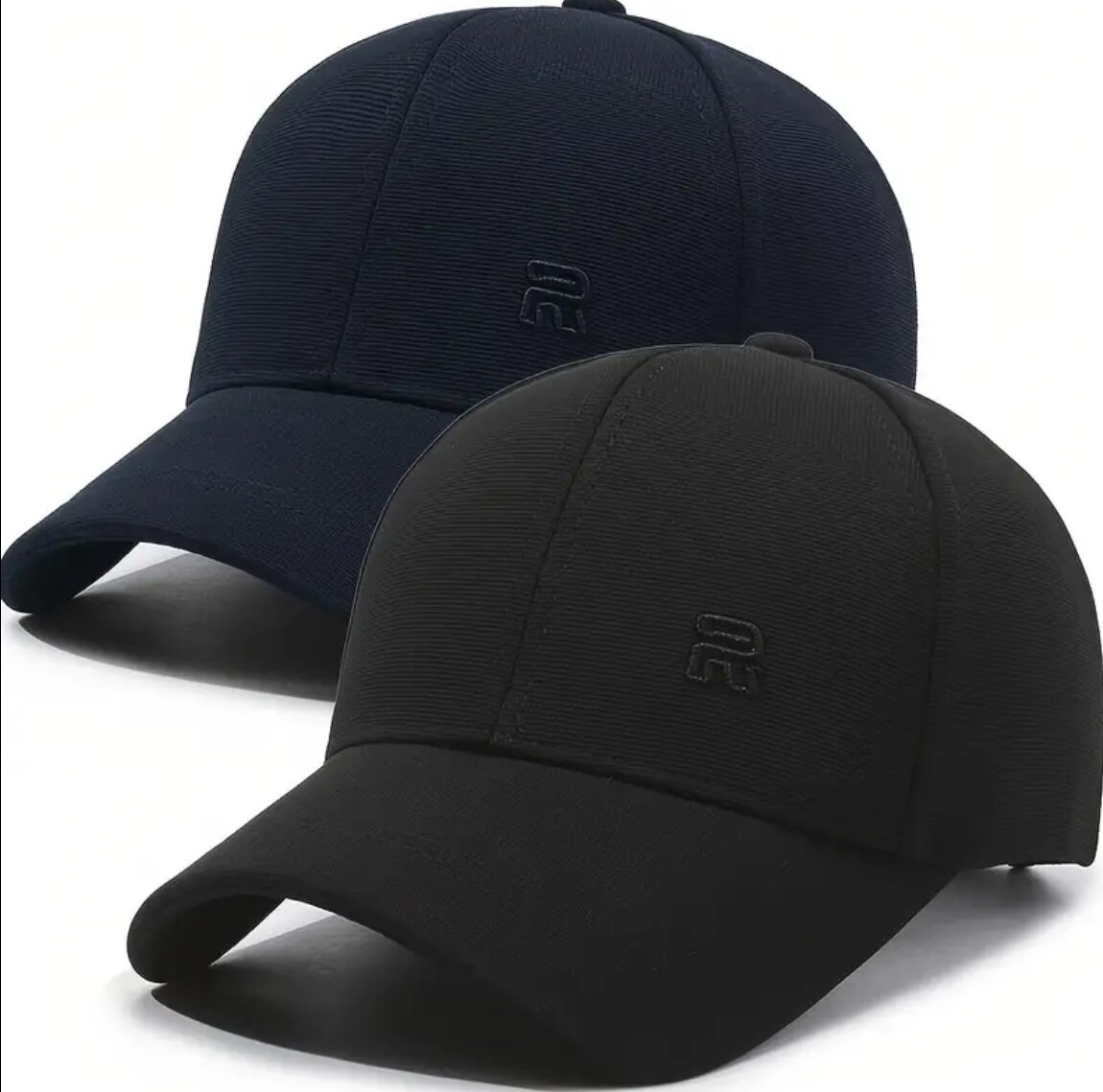 Casquette noire élégante
