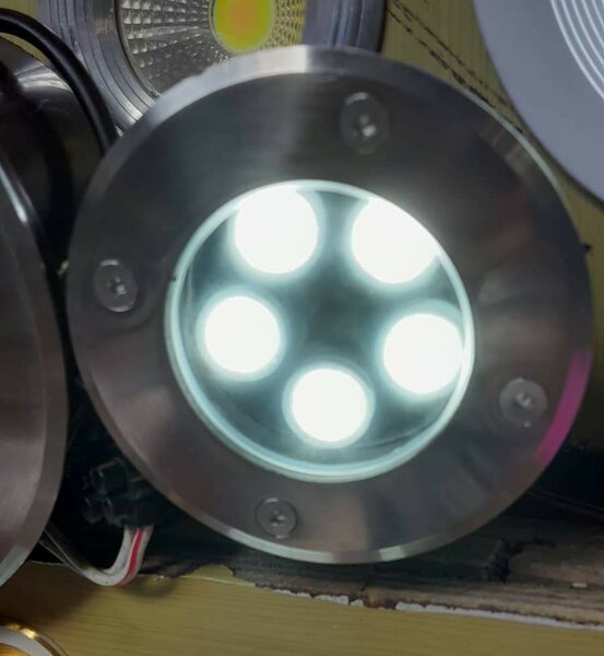 Floor light,  RGB and white colour, available