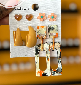 earring set for women