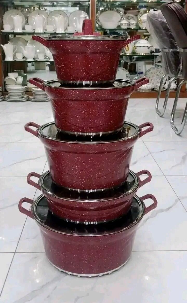 12 pcs nonstick cookware set