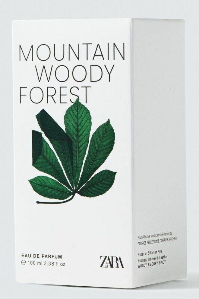 Zara Mountain Woody Forest Parfum