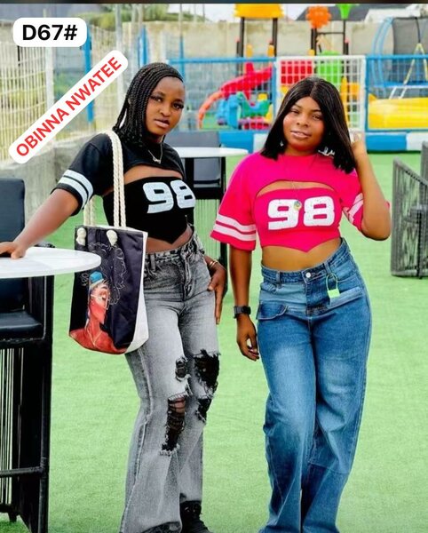 Crop Top Numéro 98 pour Femmes