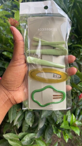 Lot de Barrettes Colorées