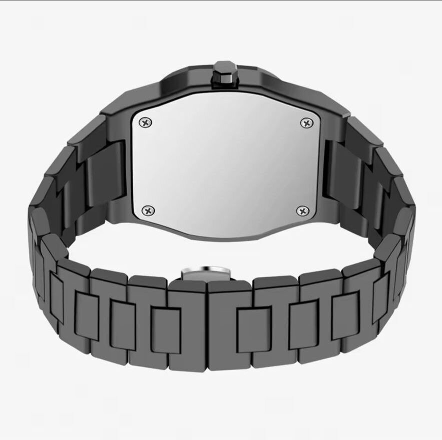 Montre élégante en acier